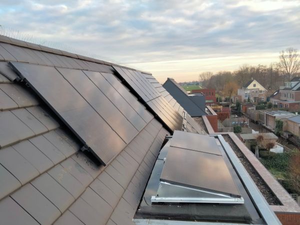 Zonnepanelen op woning in Stolwijk
